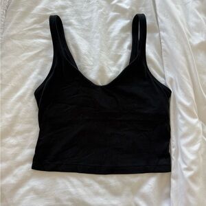lululemon athletica Black Tank Top